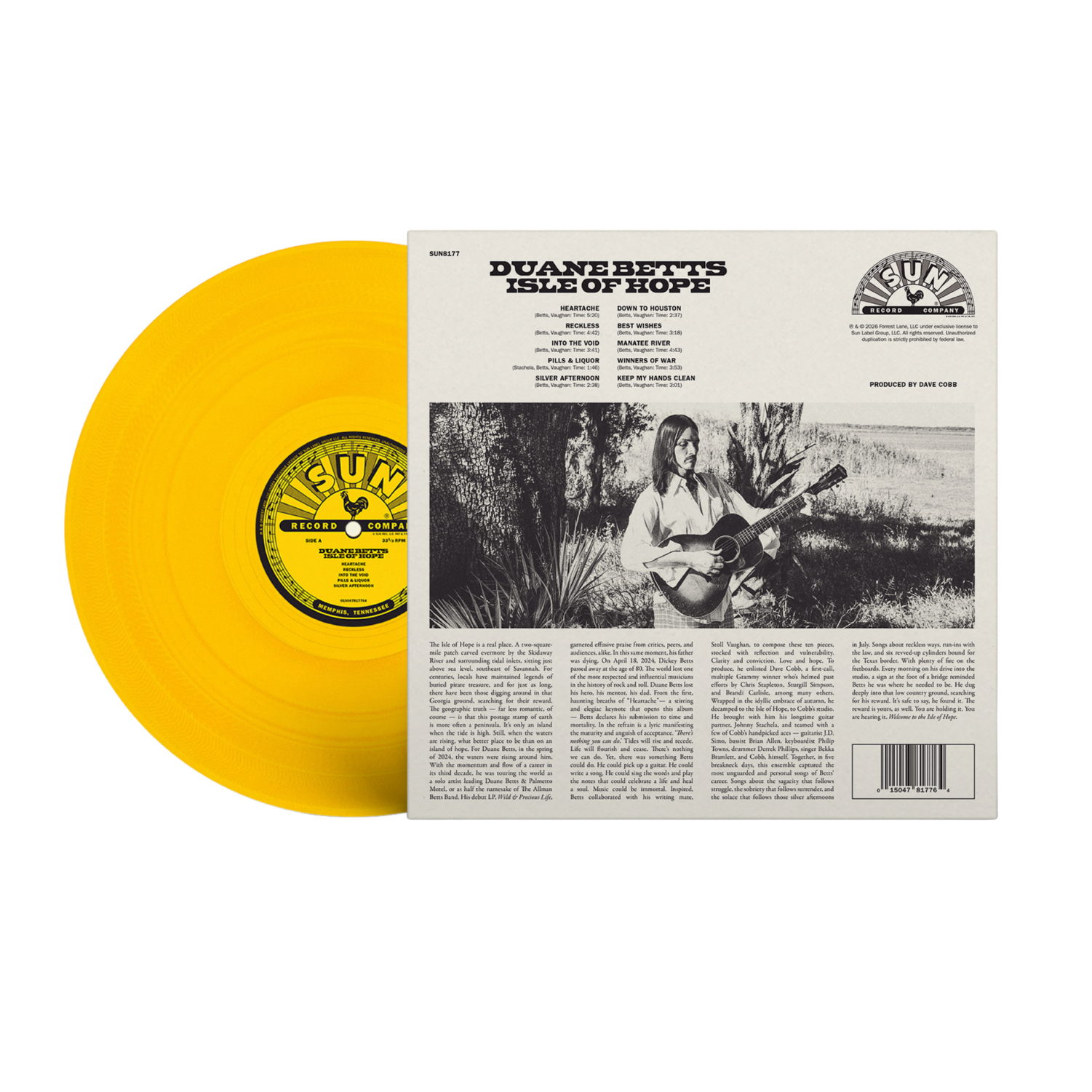 SIGNED - Isle of Hope - Yellow Vinyl [Pre-Order]